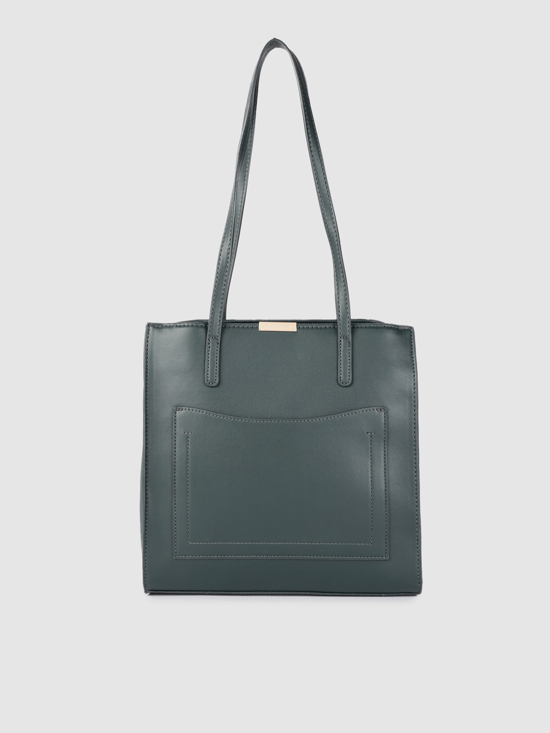 

Caprese Green Structured Shoulder Bag