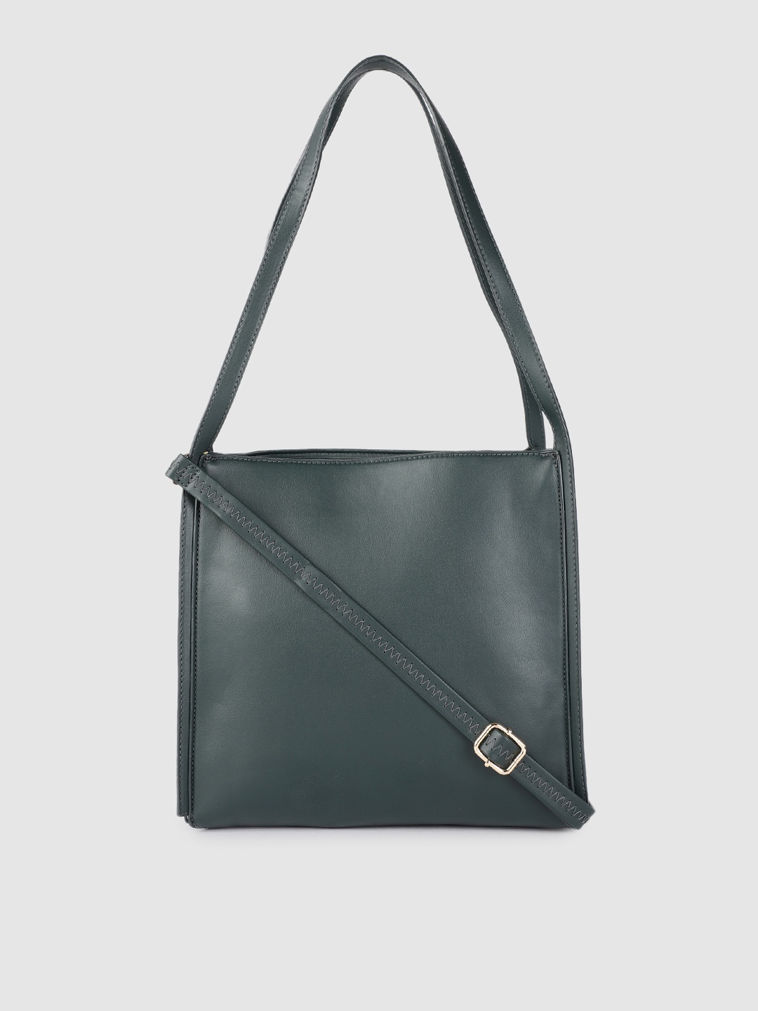 

Caprese Green Structured Shoulder Bag