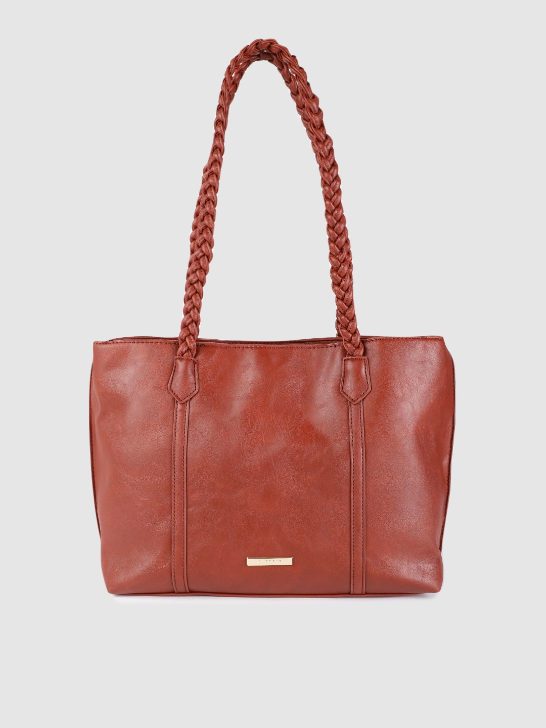 

Caprese Brown Structured Shoulder Bag