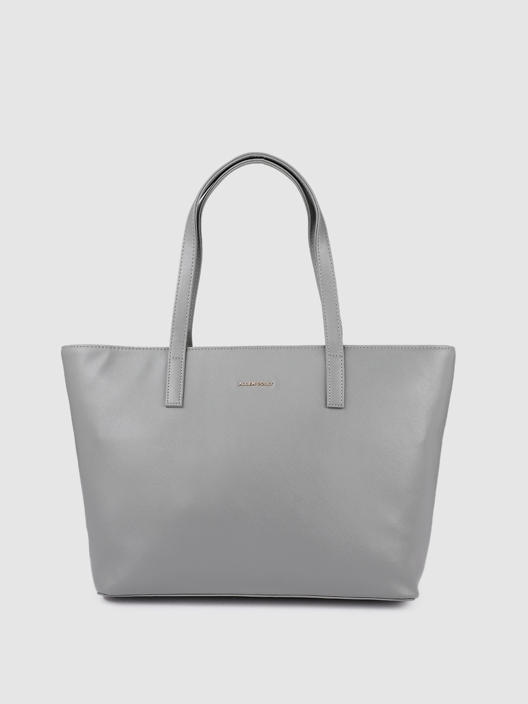 

Allen Solly Grey Solid Handheld Bag
