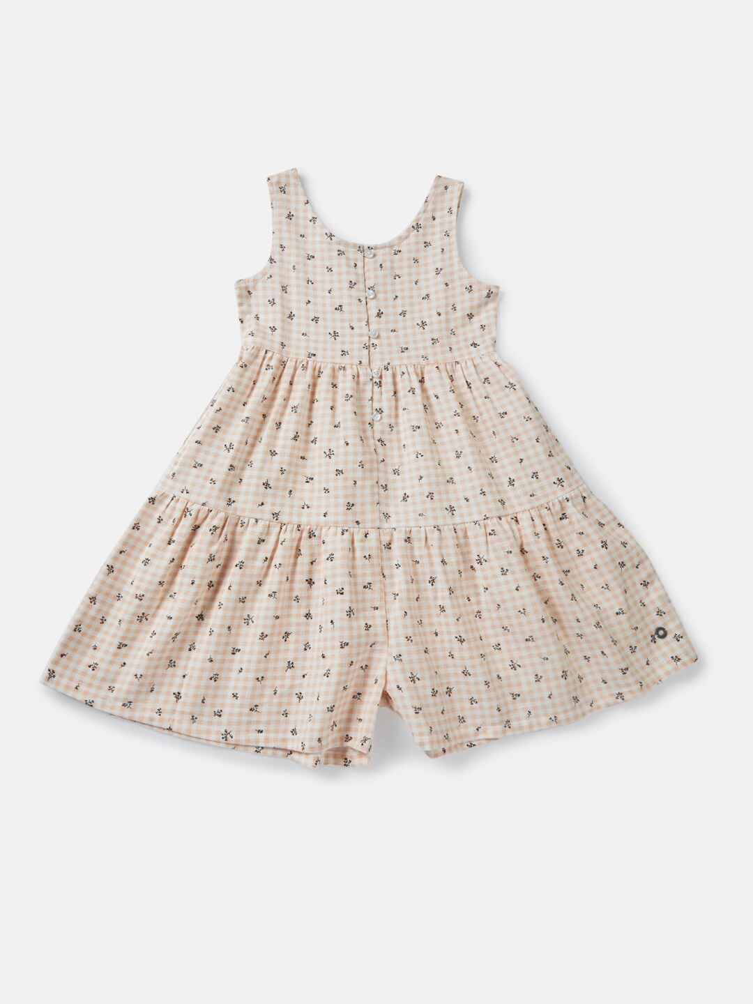 

Gini and Jony Girls Multicoloured Floral A-Line Dress, Multi