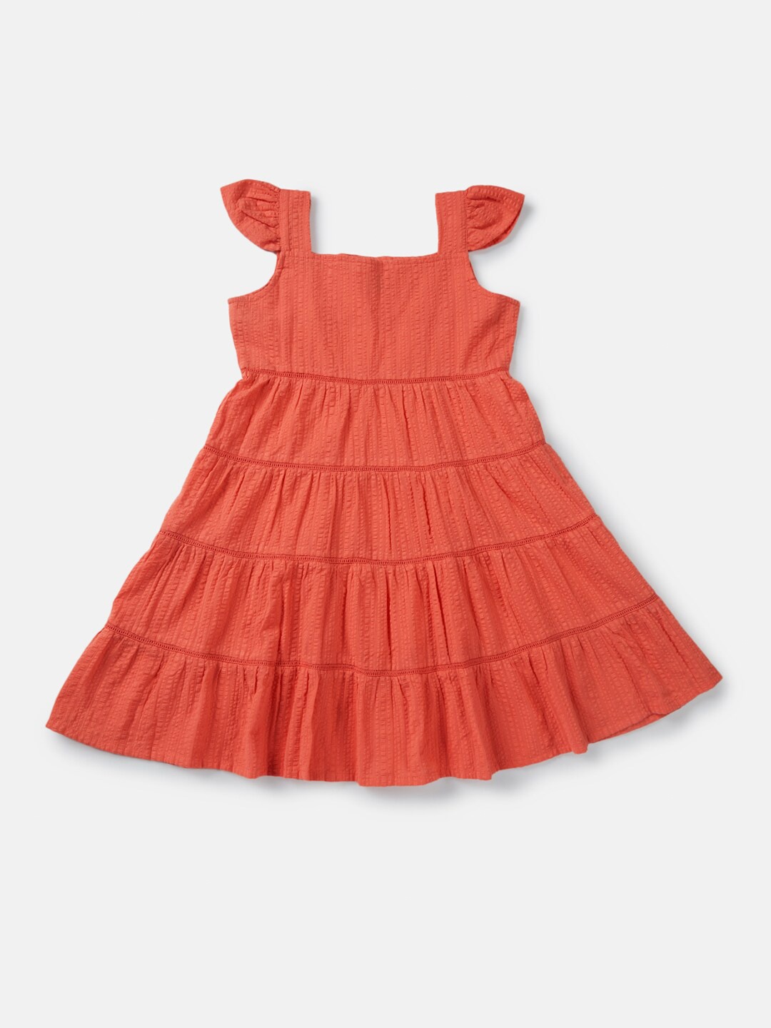 

Gini and Jony Girls Red A-Line Dress