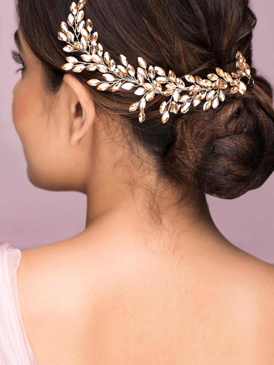 

Rubans Women Gold-Toned Hair Accessory Set
