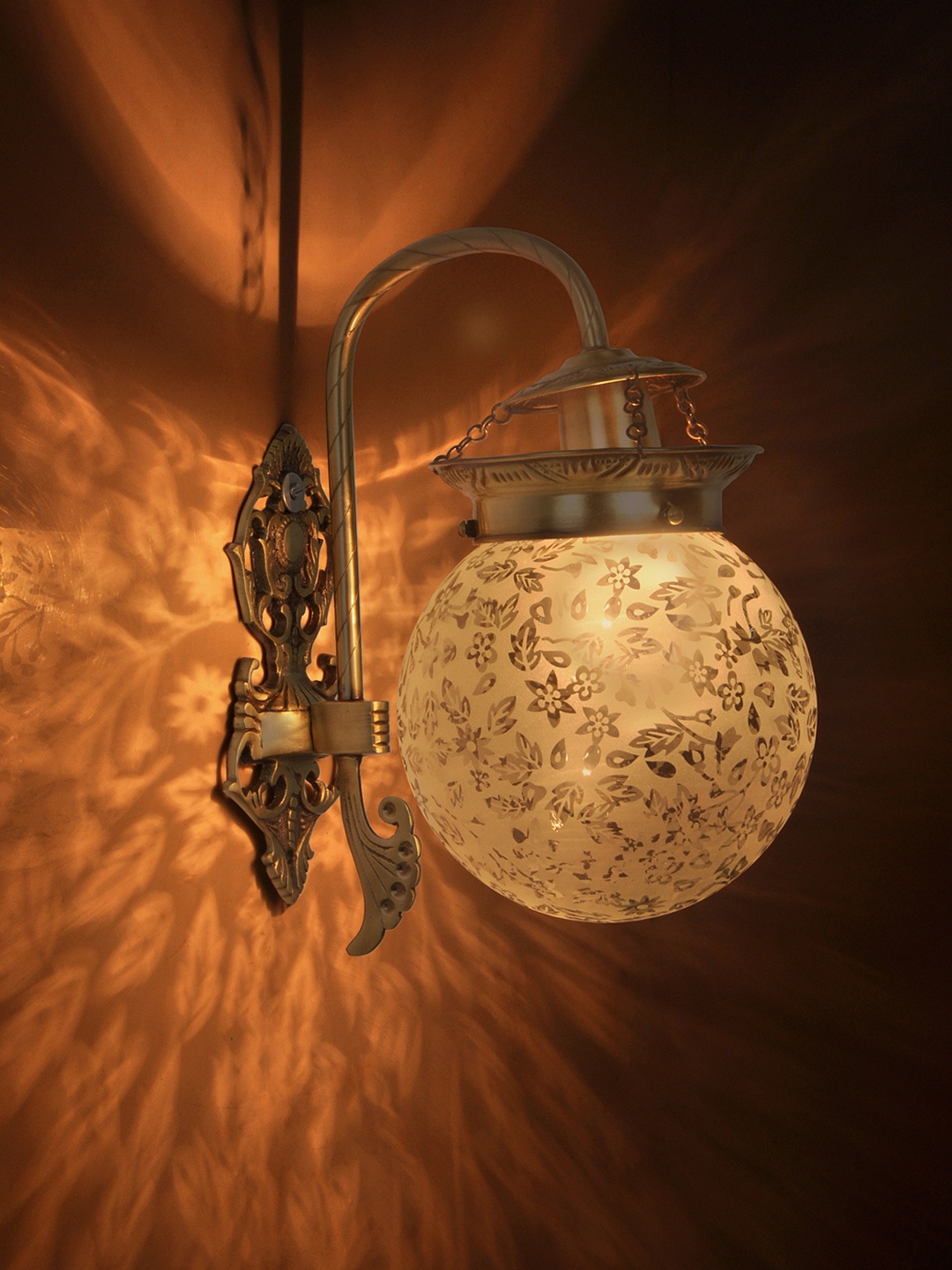 

Fos Lighting Gold-Toned Armed Sconces