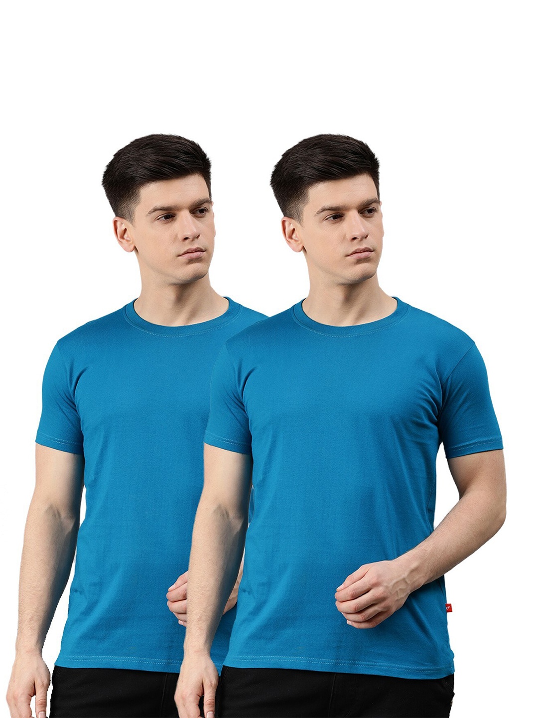 

UNSULLY Men Blue Pack of 2 Dri-FIT T-shirt