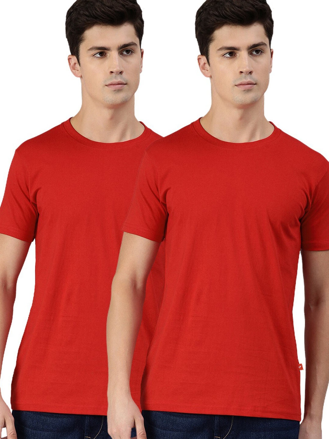 

UNSULLY Men Red Set Of 2 Dri-FIT T-shirt