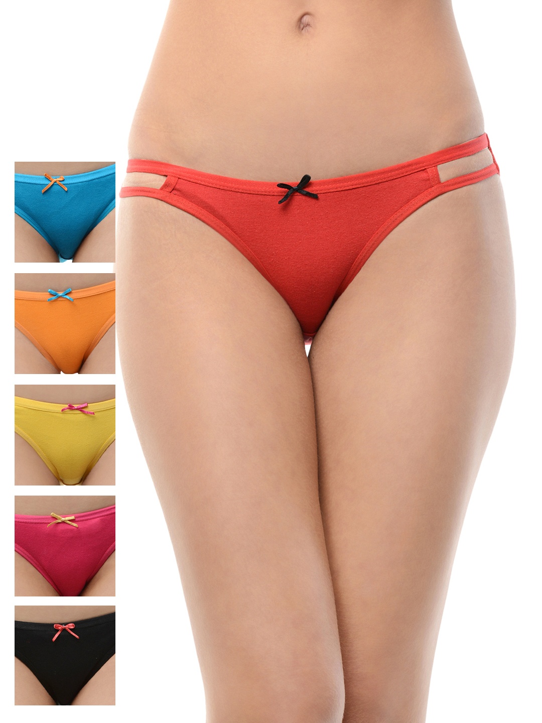 

Leading Lady Pack of 6 Bikini Briefs MARY, Multi