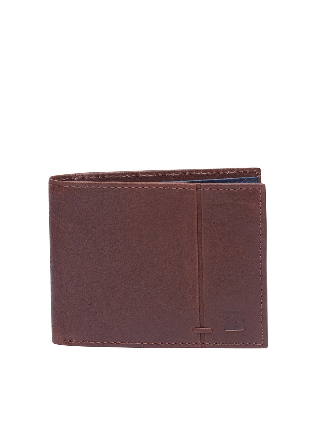 

SPYKAR Men Brown Leather Two Fold Wallet