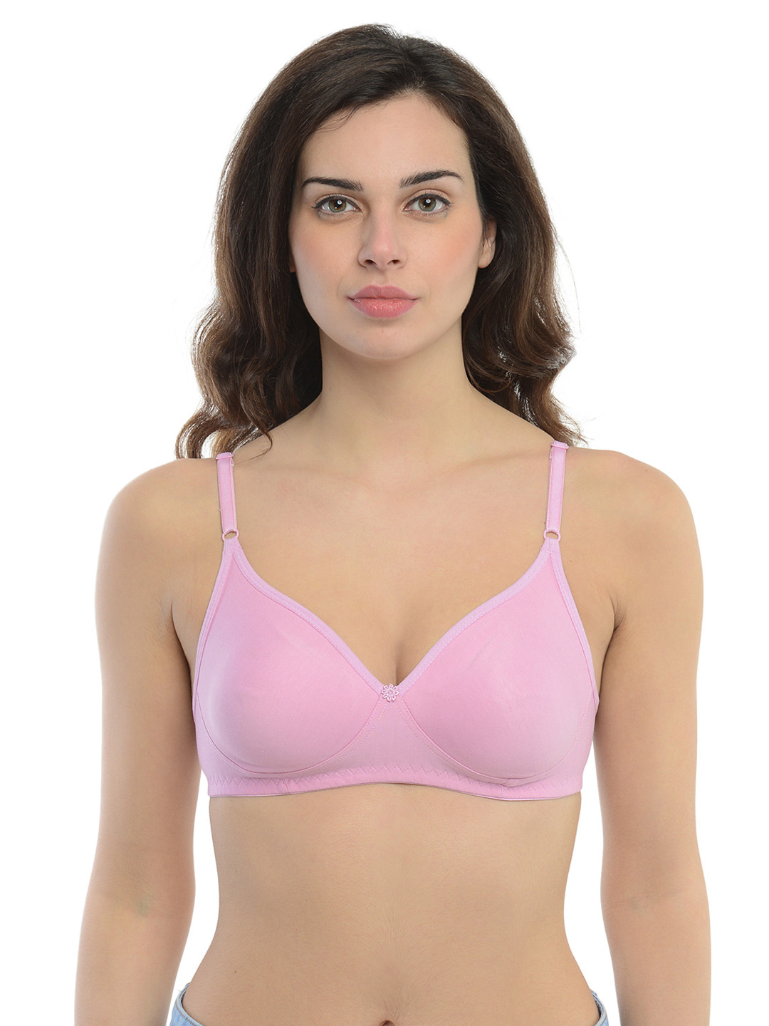 

Da Intimo Pink Full-Coverage Bra DB-55