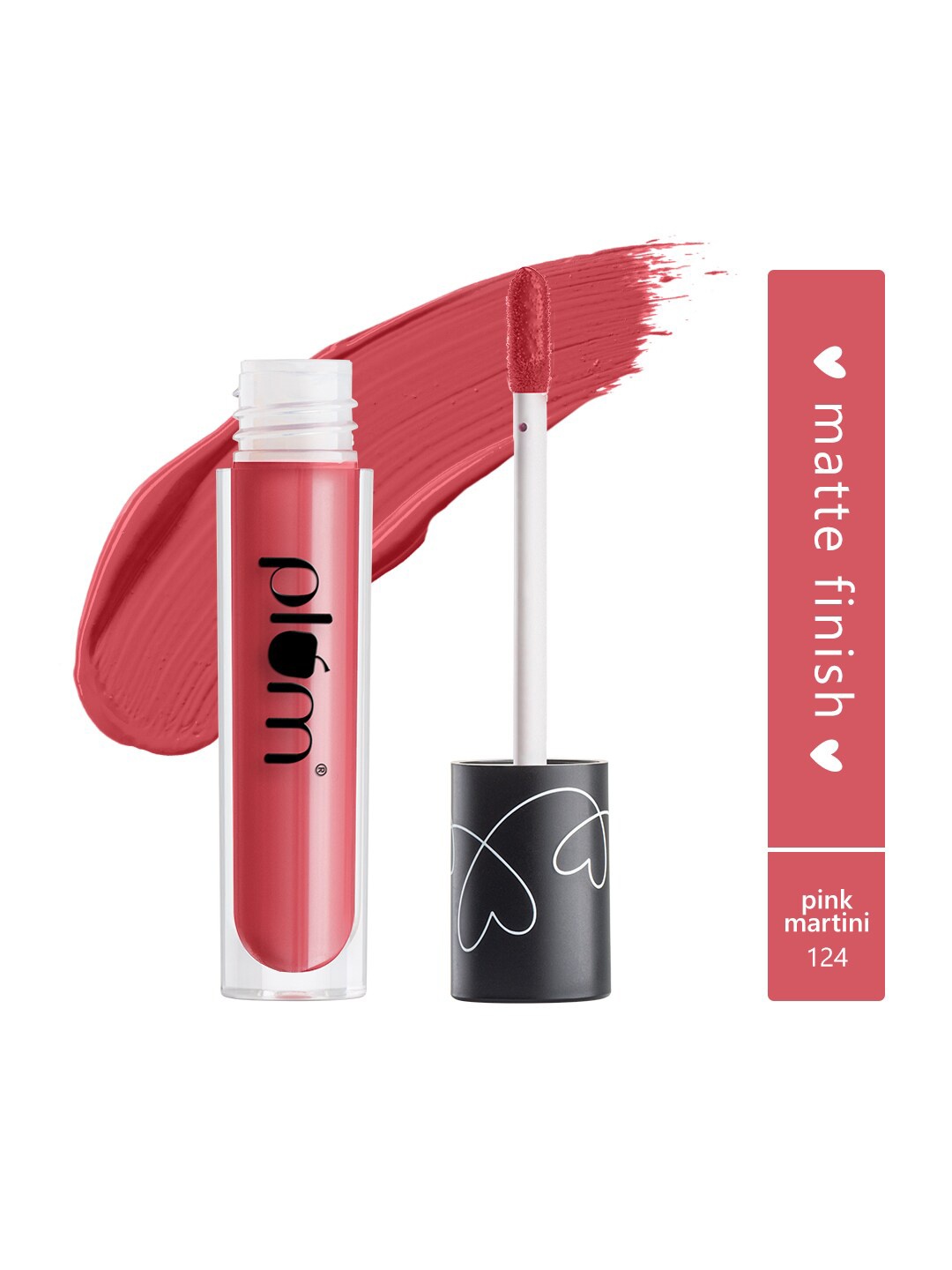 

Plum Matte In Heaven Liquid Lipstick 4.5 ml - Pink Martini 124, Rust