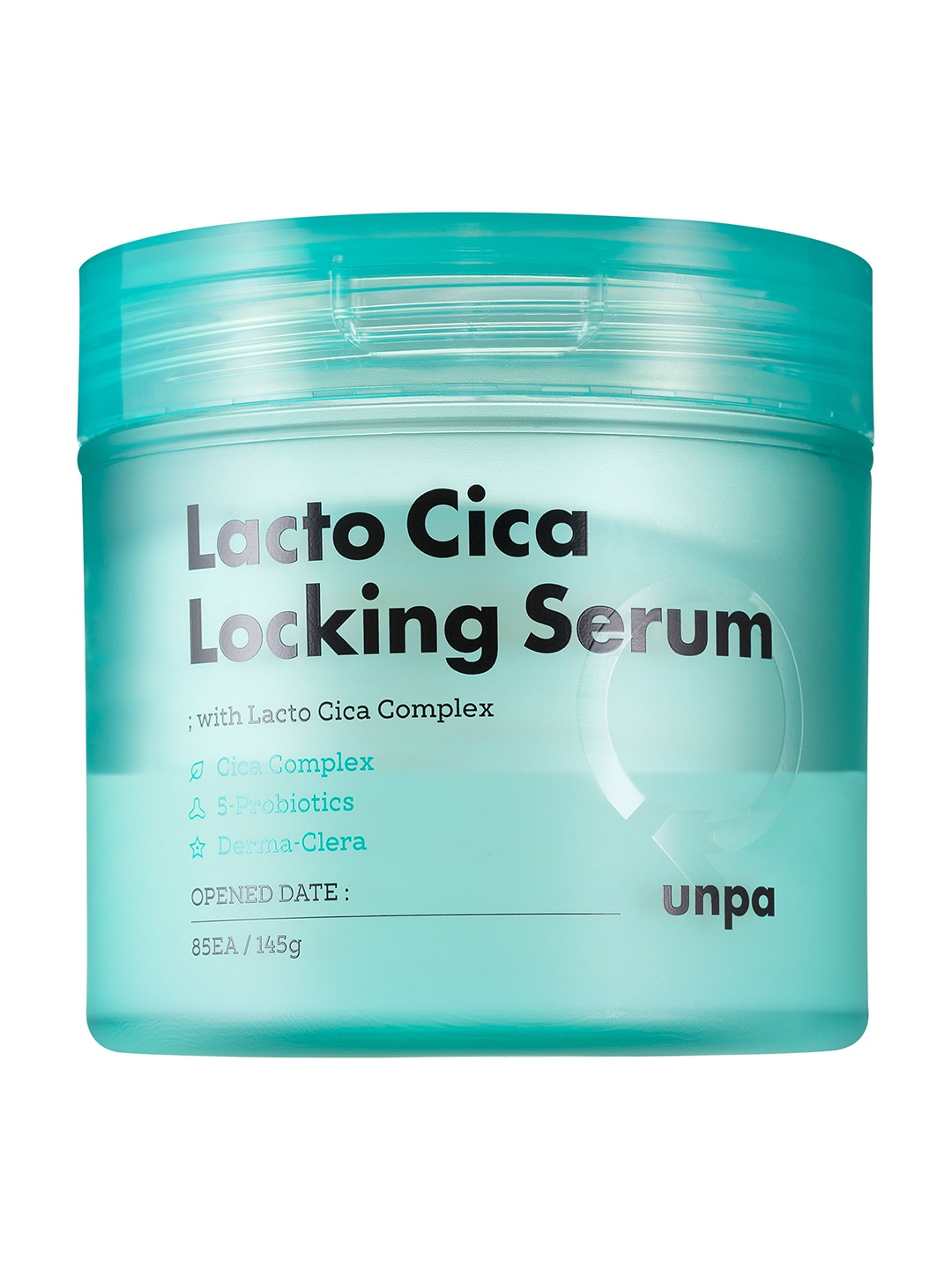 

UNPA Lacto Cica Locking Non Slip Serum Pads to Repair Skin - 85 Pads, Green