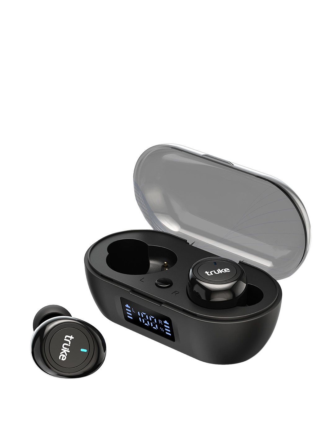 

truke FIT 1+ True Wireless Earphone, Black