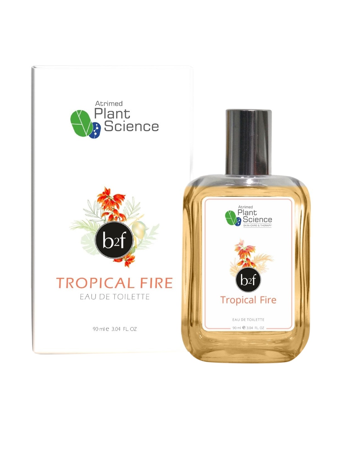 

Atrimed Plant Science B2F Tropical Fire Eau De Toilette - 90 ml, White