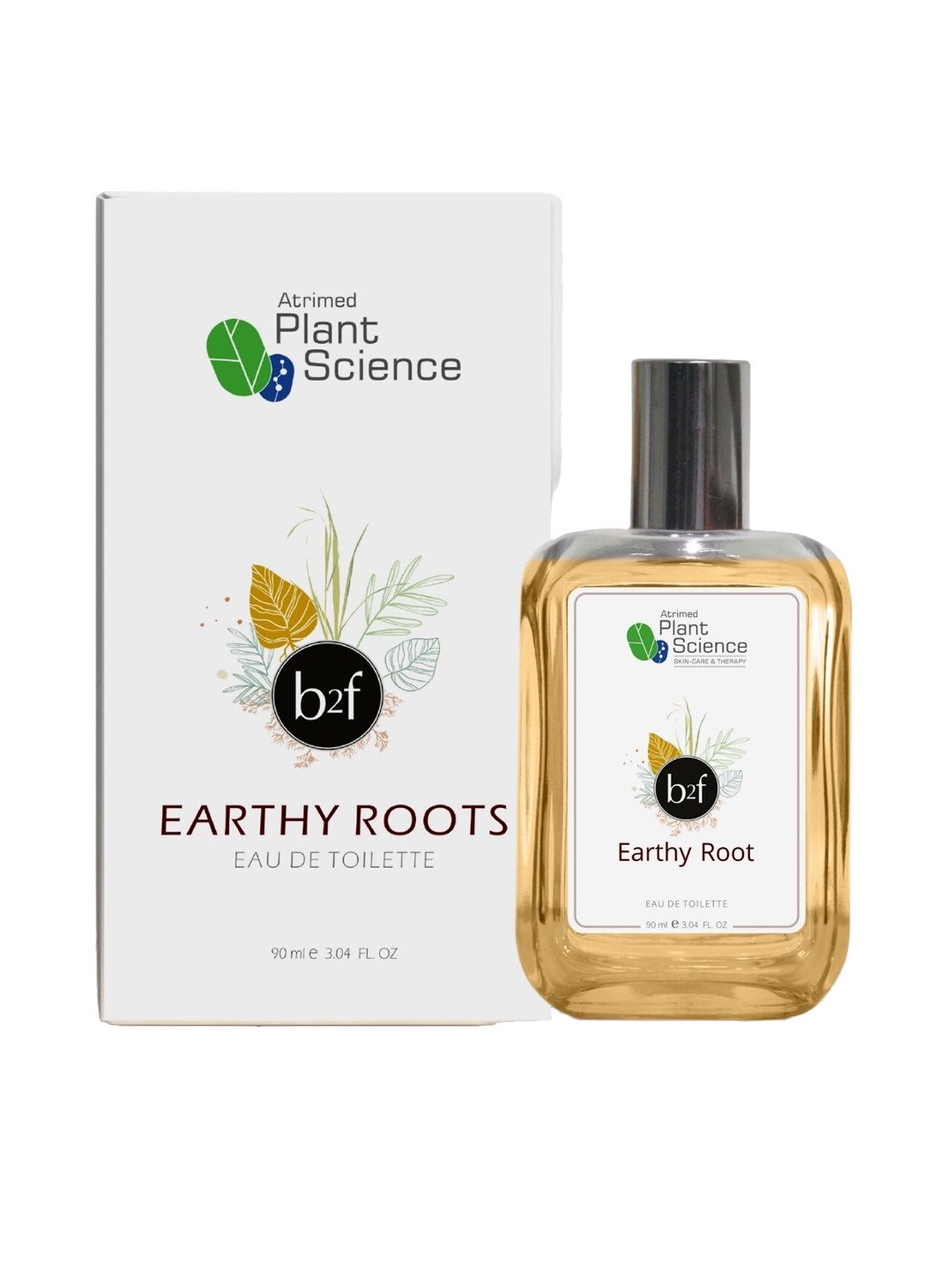 

Atrimed Plant Science B2F Earthy Roots Eau De Toilette - 90 ml, White
