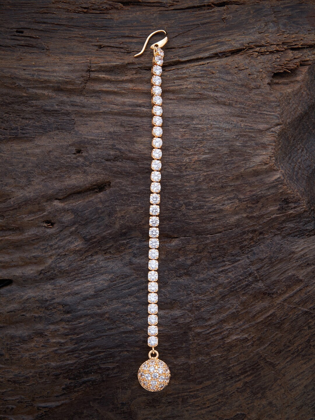 

Kushal's Fashion Jewellery Women White Embellished Head Jewellery