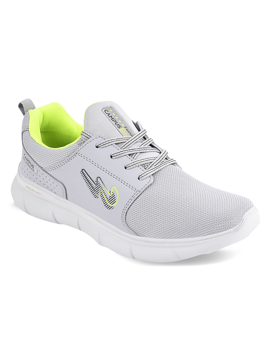 

Campus Men Mesh Running Shoes, Grey