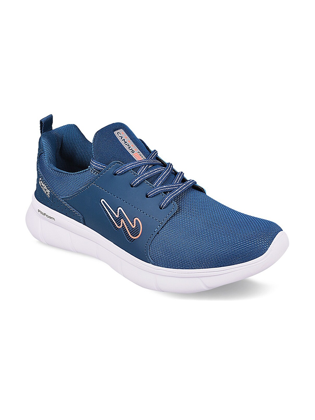

Campus Men Blue Mesh Running Shoes
