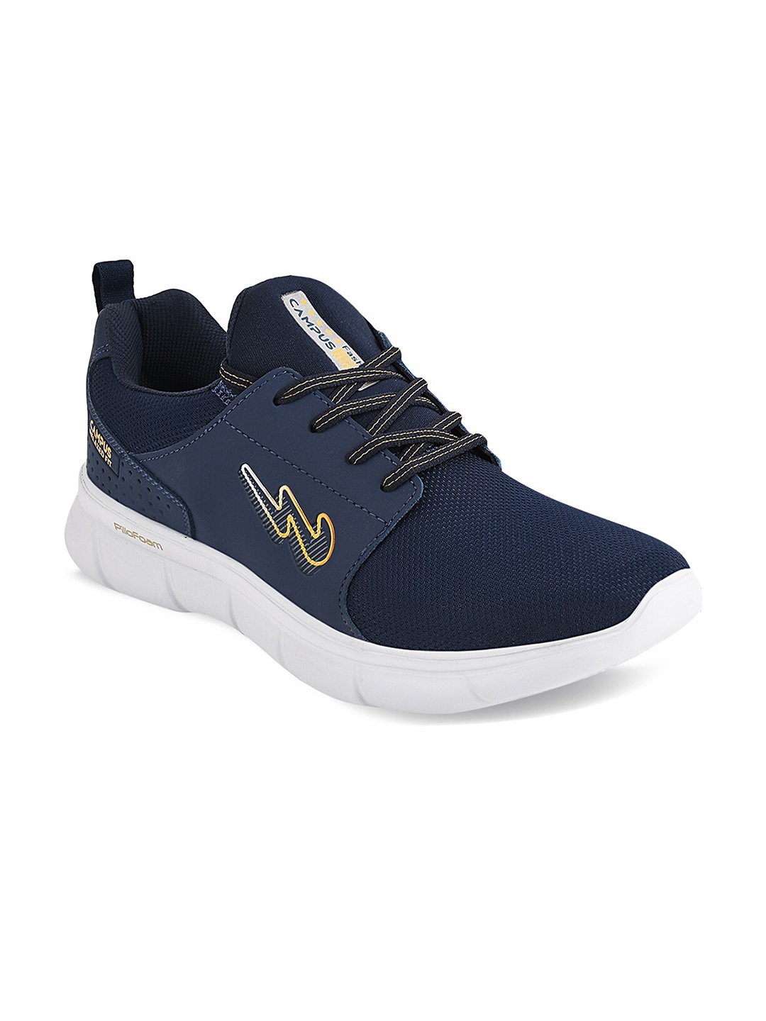 

Campus Men Navy Blue Mesh Running Shoes