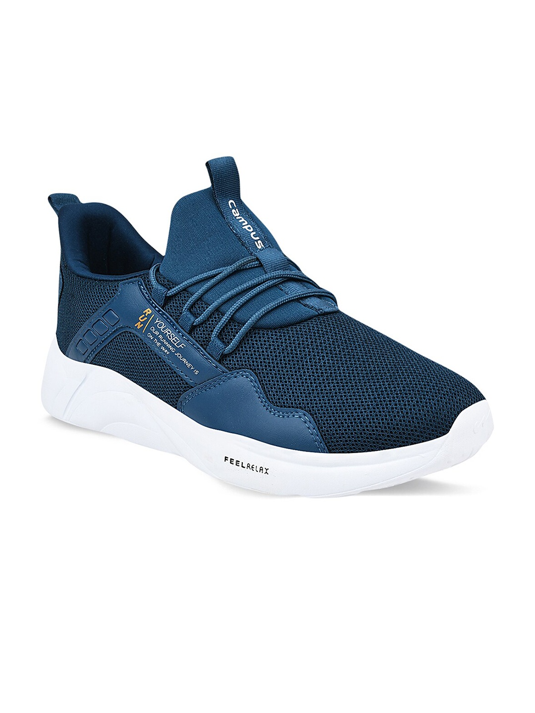 

Campus Men Blue Mesh Running Shoes