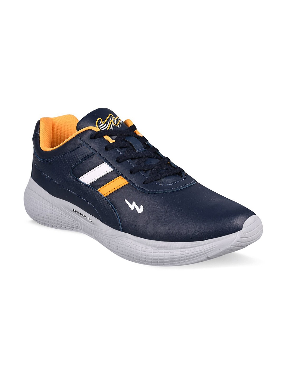 

Campus Men Navy Blue Mesh Running Shoes