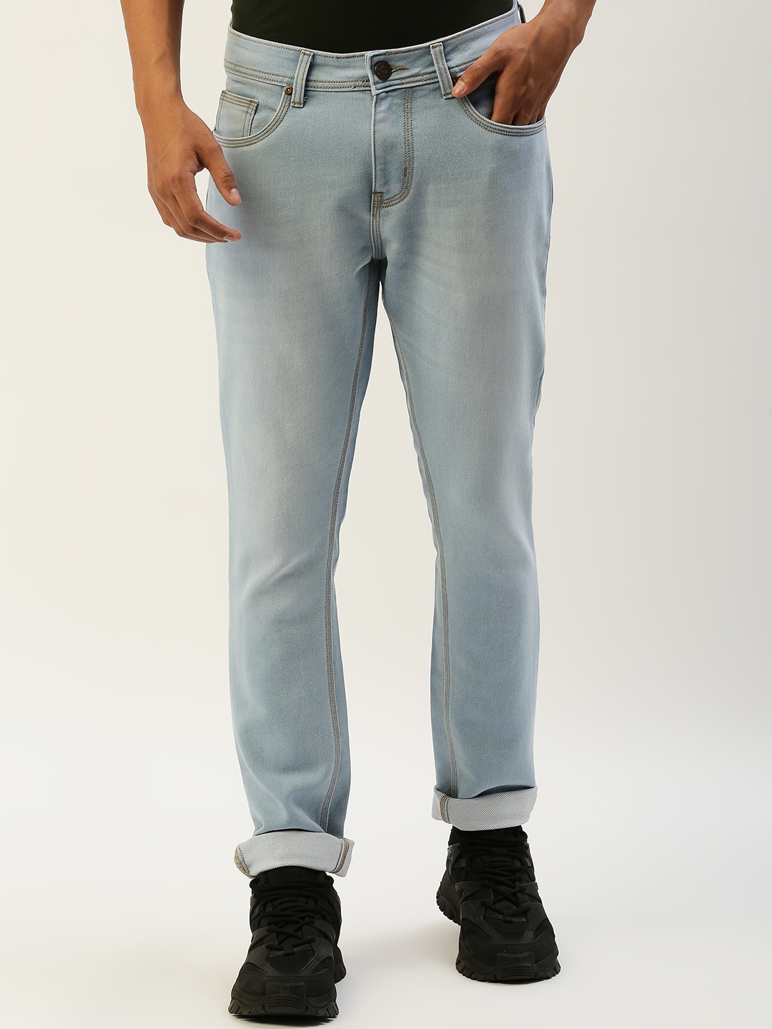 

High Star Men Blue Slim Fit Stretchable Jeans