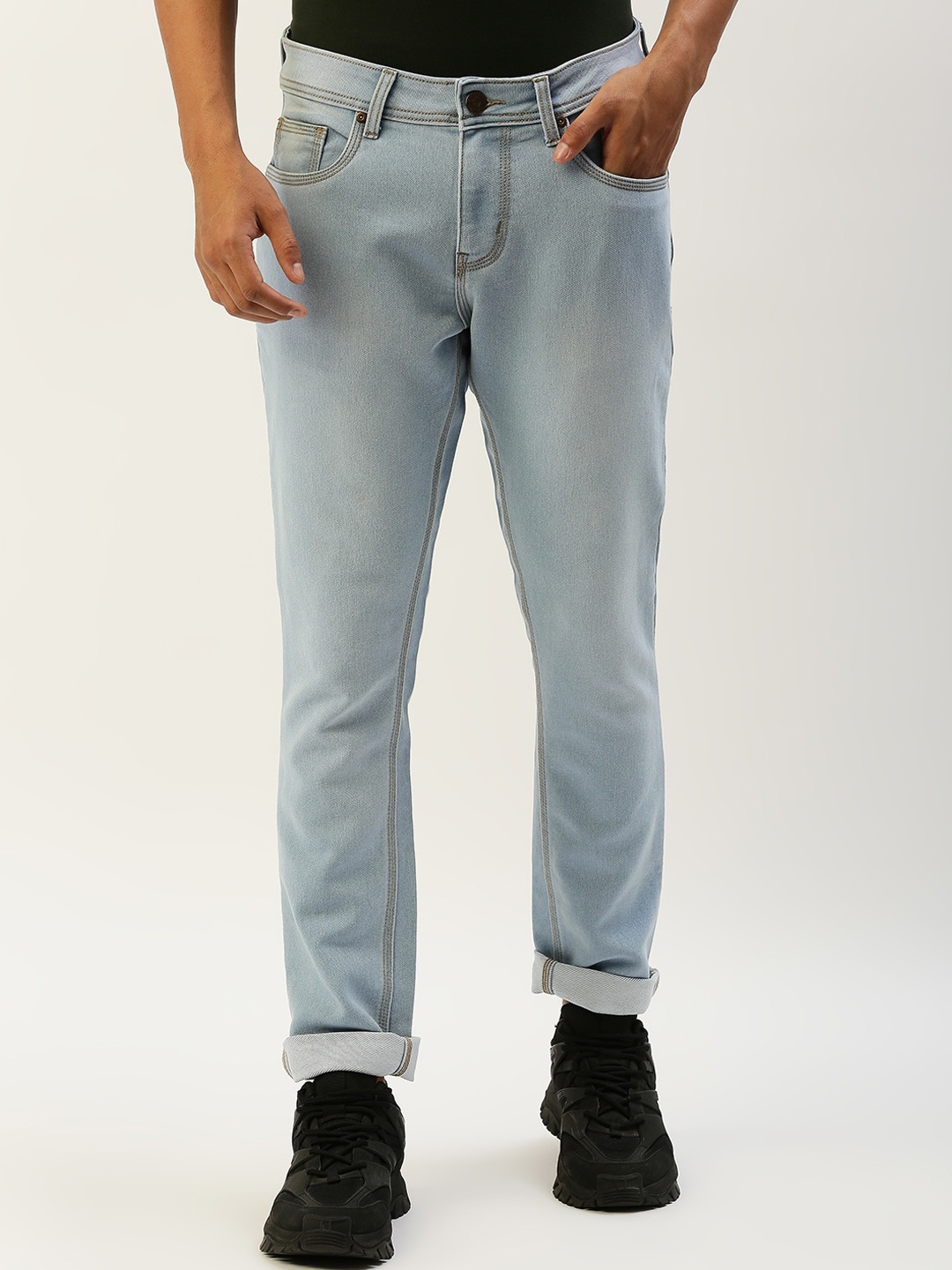 

High Star Men Blue Slim Fit Stretchable Jeans
