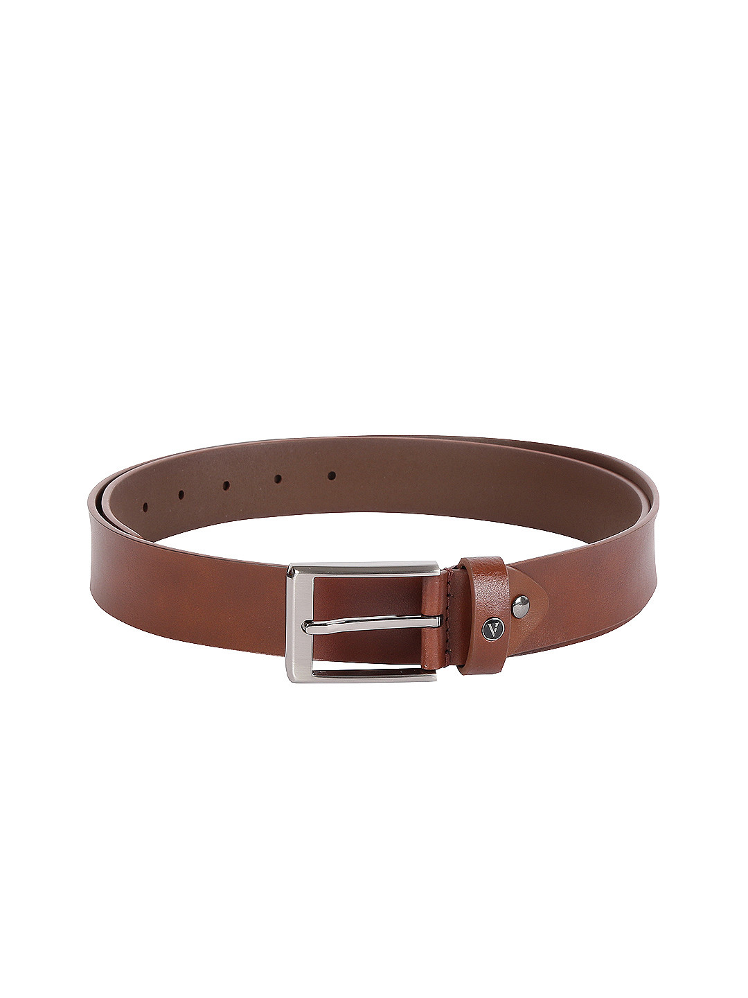 

Van Heusen Men Tan Brown Leather Belt