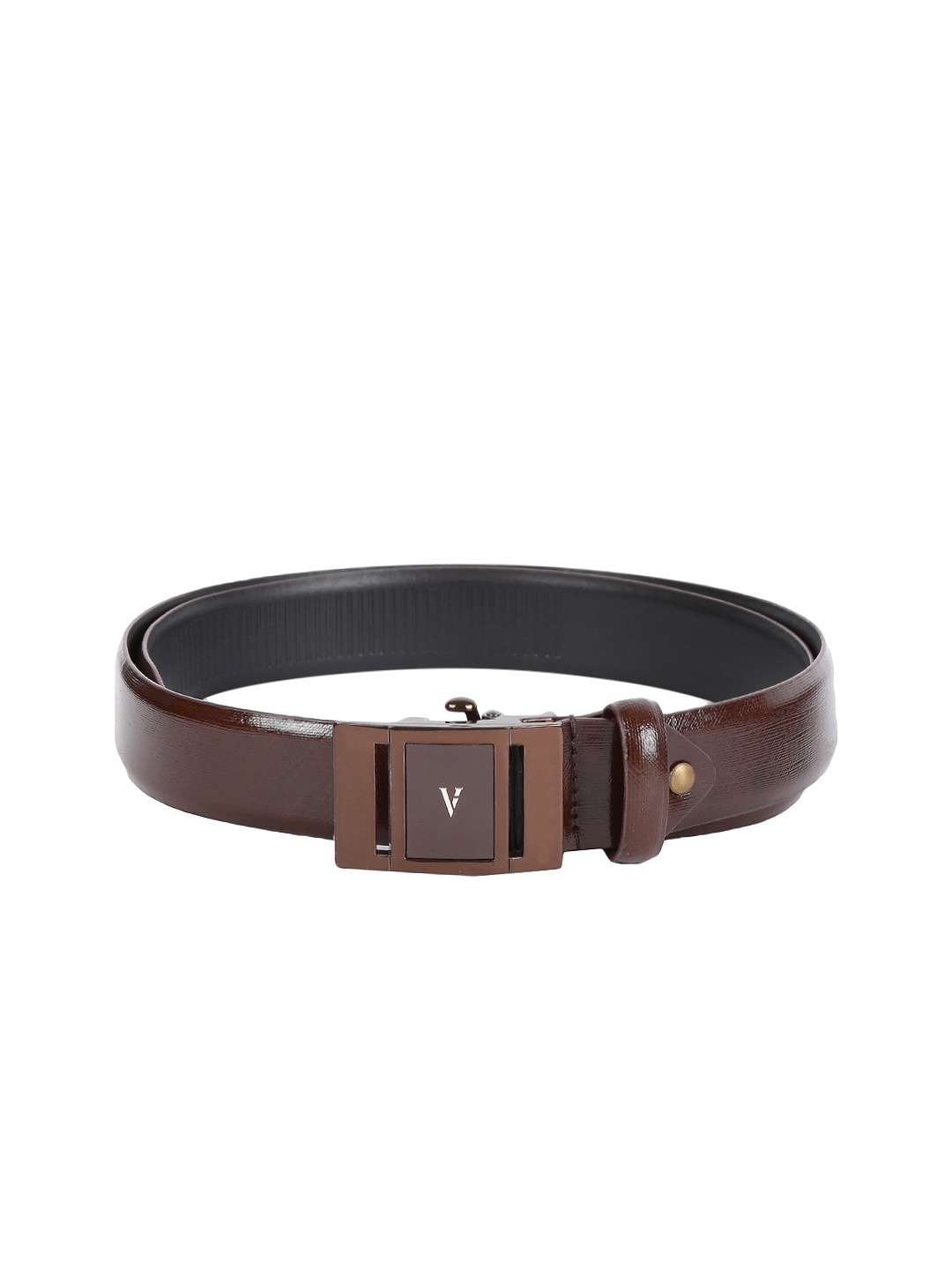 

Van Heusen Men Brown Leather Belt