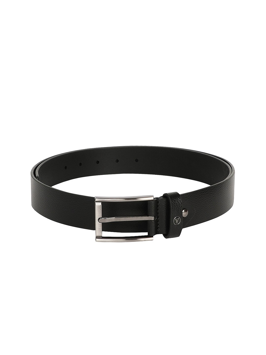 

Van Heusen Men Black Leather Belt