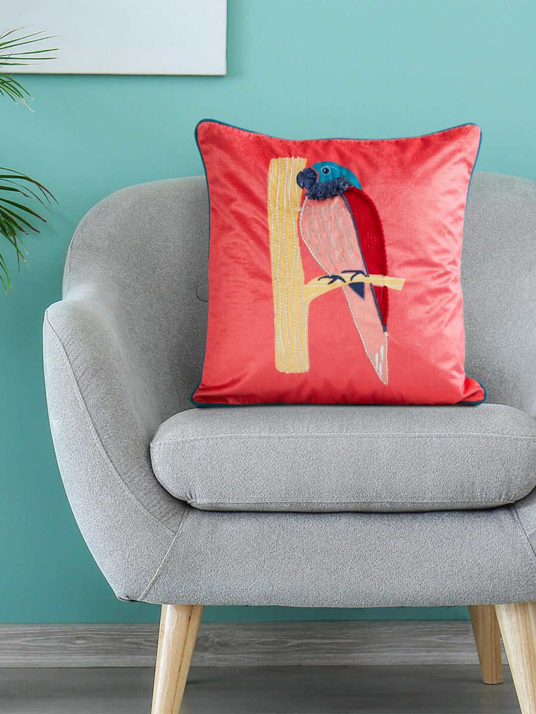 

Home Centre Red & Blue Rectangle Cushion Covers