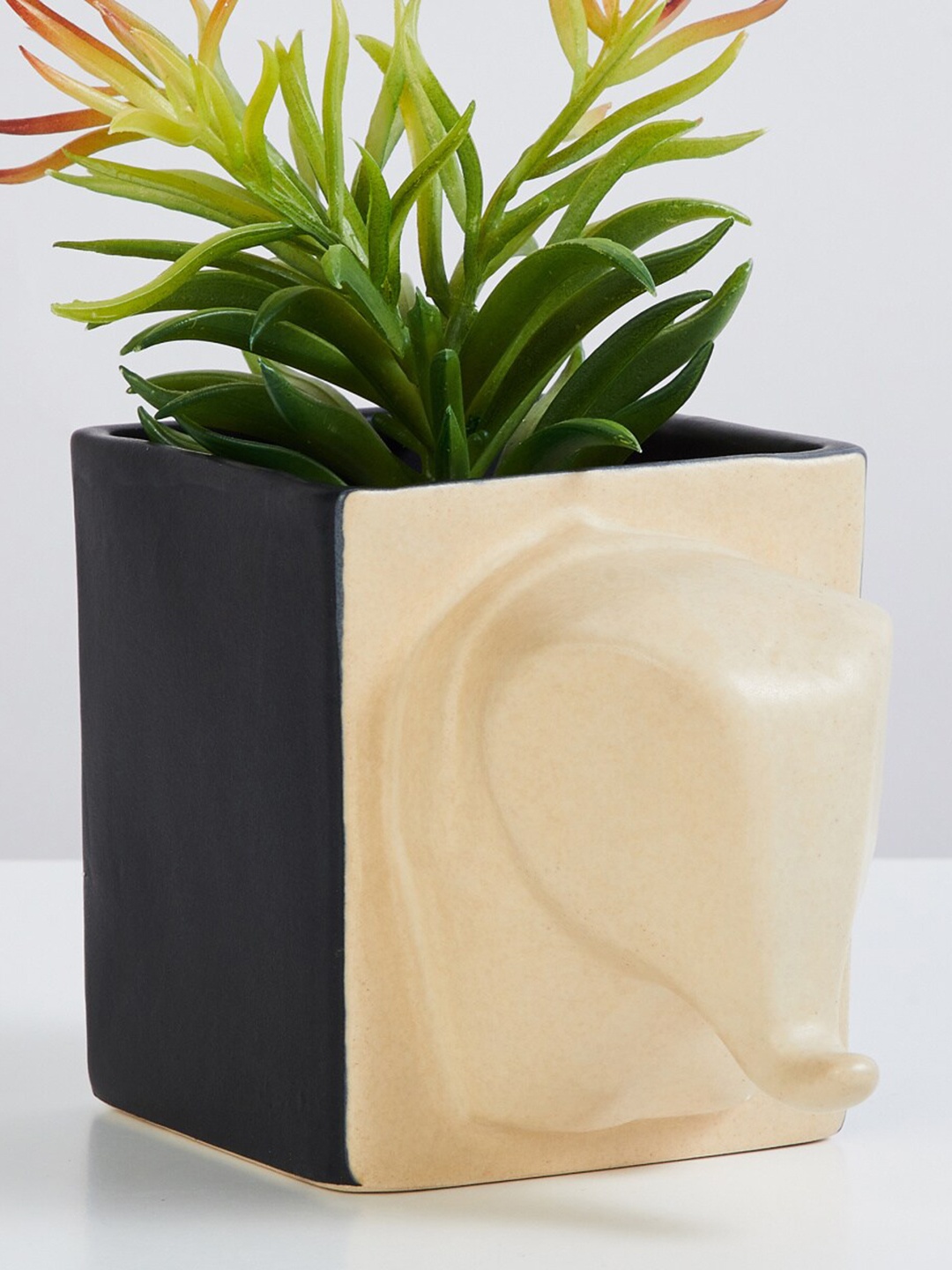 

Home Centre Corsica Eden Multicolour Square Ceramic Planter, Multi