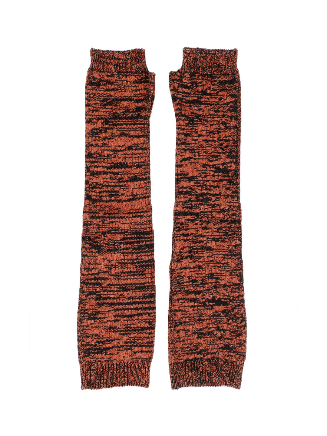 

Bharatasya Brown Pure Cotton Sun Protection Arm Sleeves Cover With thumb