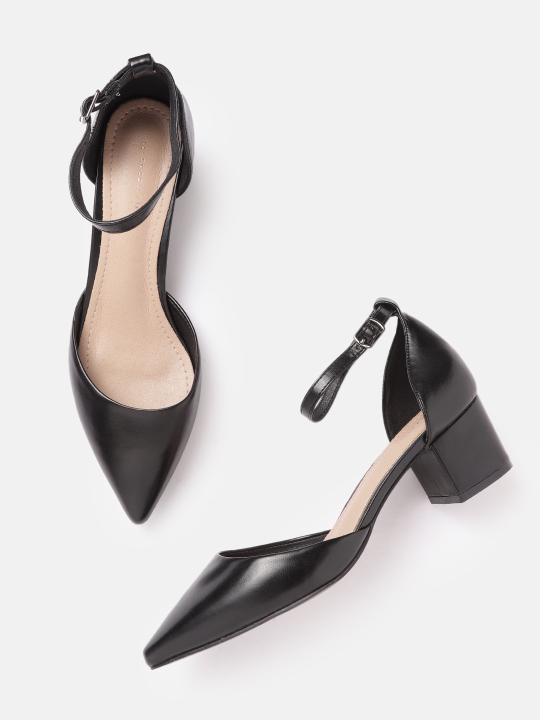 

Allen Solly Black Solid Pumps