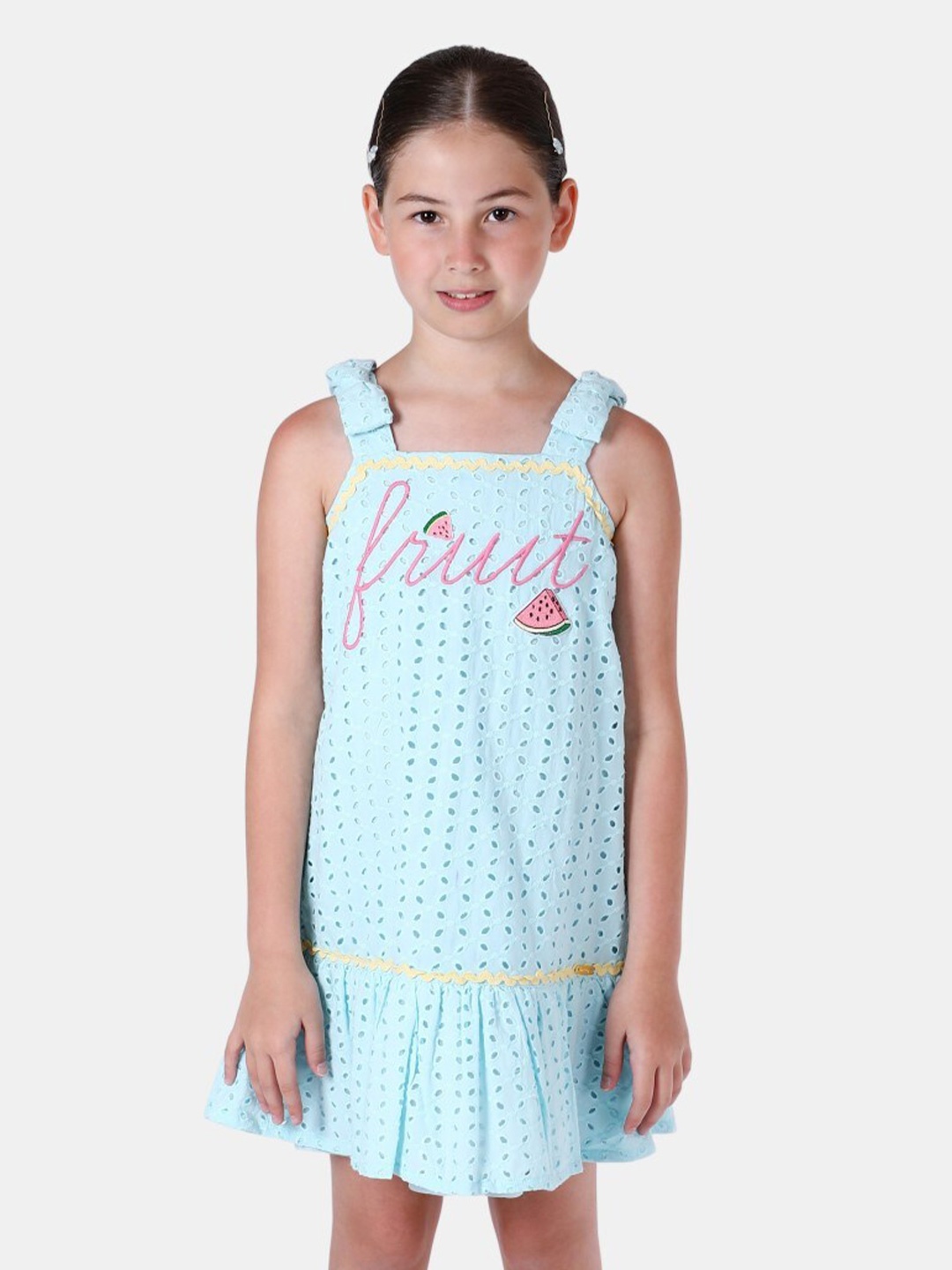 

One Friday Girls Blue A-Line Dress