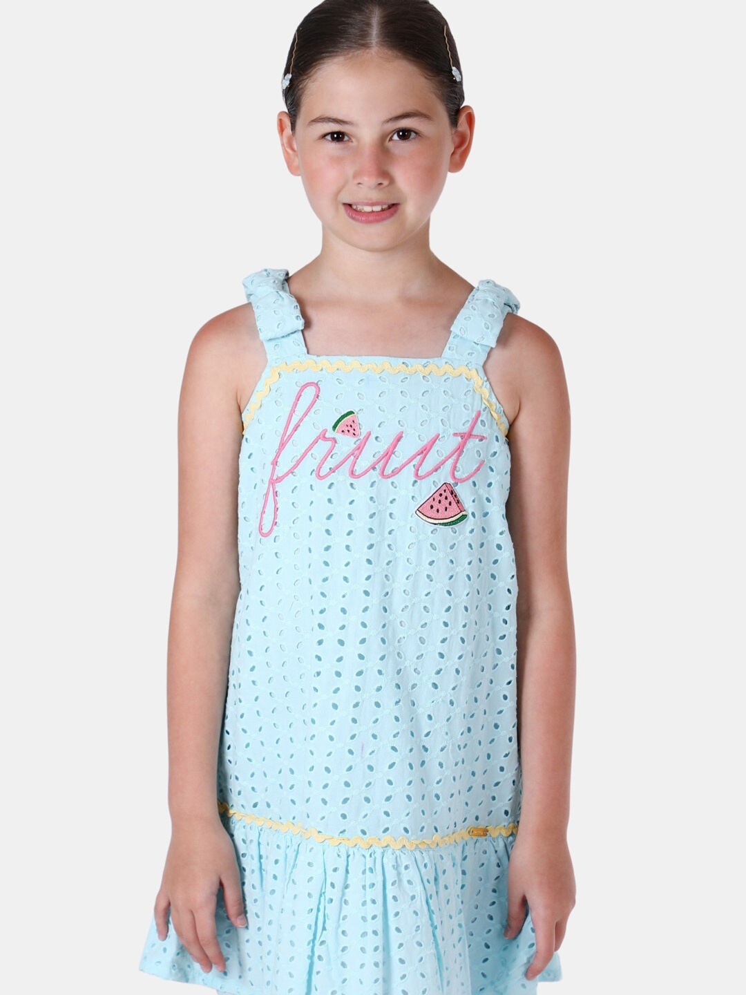 

One Friday Girls Blue A-Line Dress