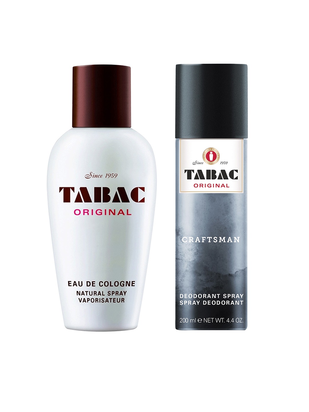 

Tabac Men Original Cologne 100 ml & Craftsman Deo 200 ml, White