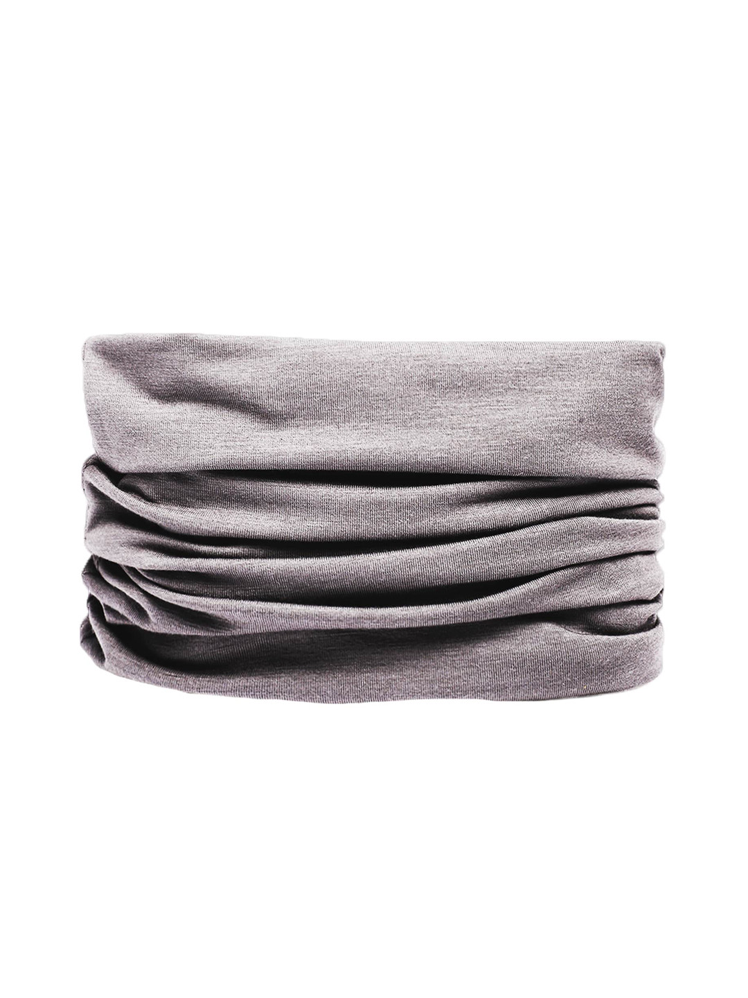 

Heelium Men Grey Melange Bamboo Seamless Bandana Multipurpose Headband