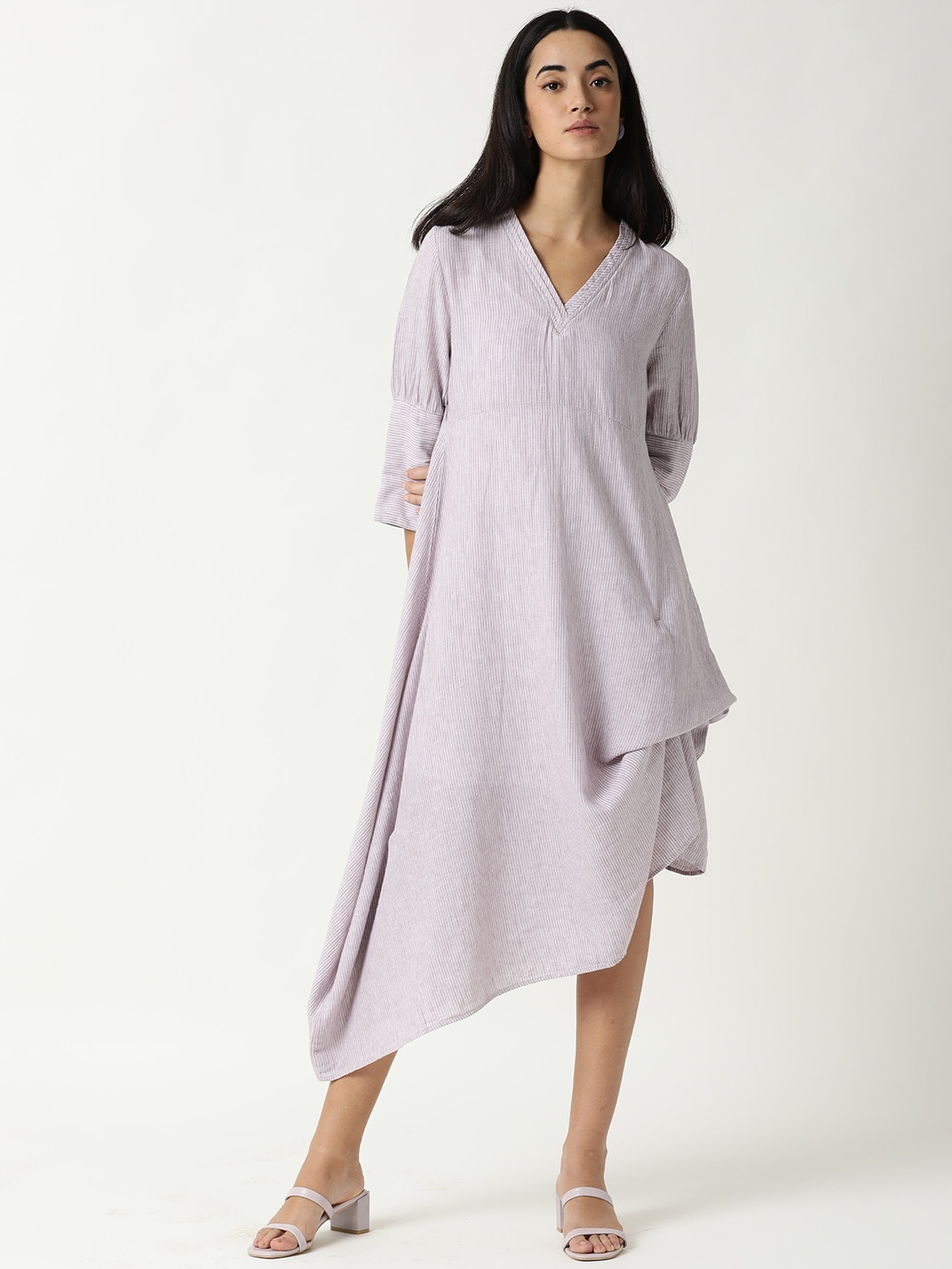 

RAREISM A-Line Midi Dress, Na