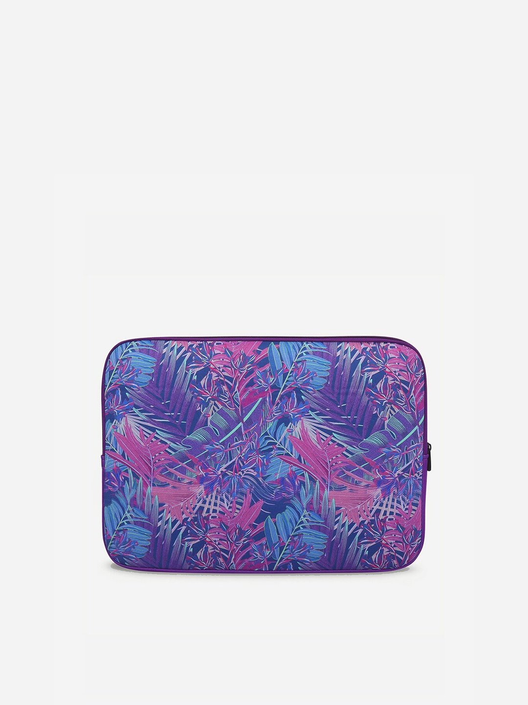 

THREADCURRY Unisex Purple & Pink Printed Laptop Sleeve