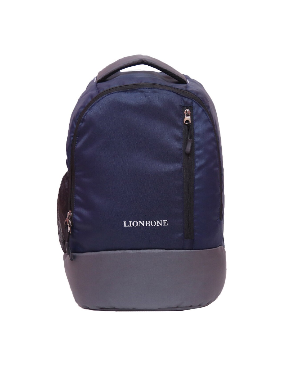 

LIONBONE Unisex Navy Blue & Grey Backpack