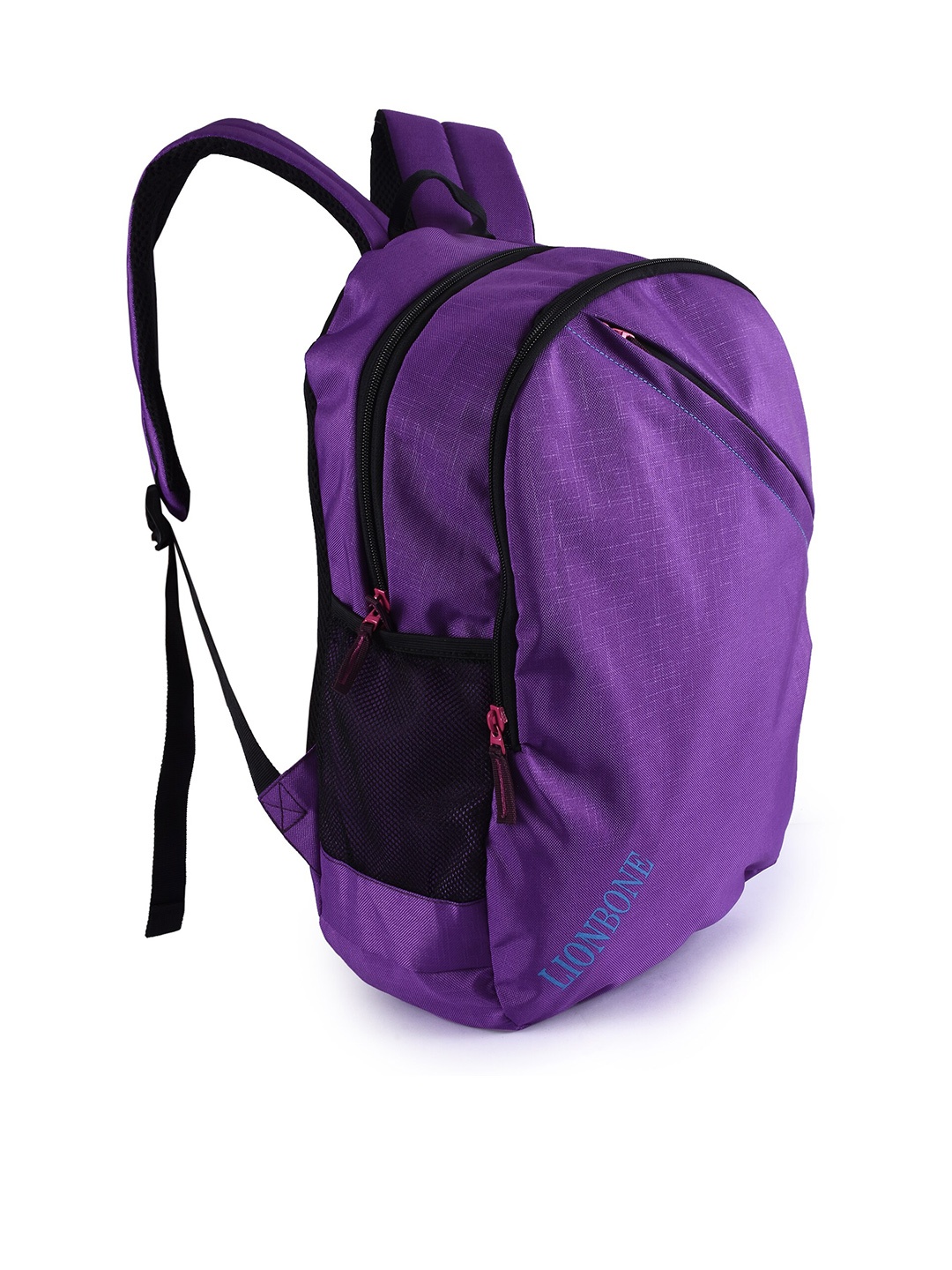 

LIONBONE Unisex Purple & Black Solid Laptop Backpack