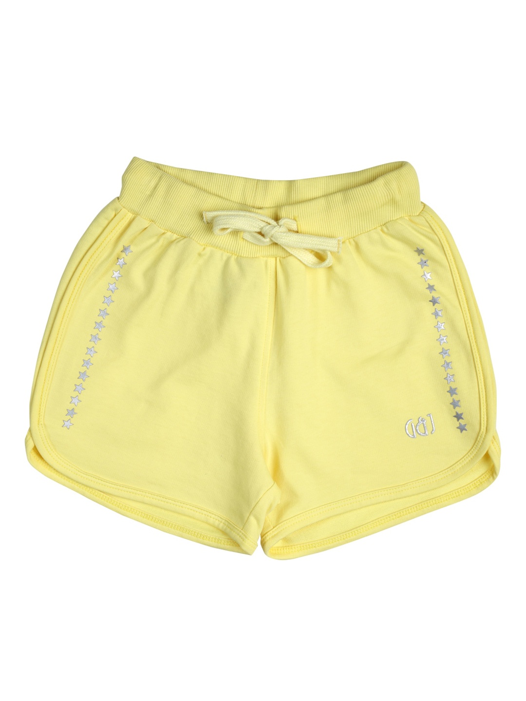 

Gini and Jony Girls Yellow Cotton Shorts