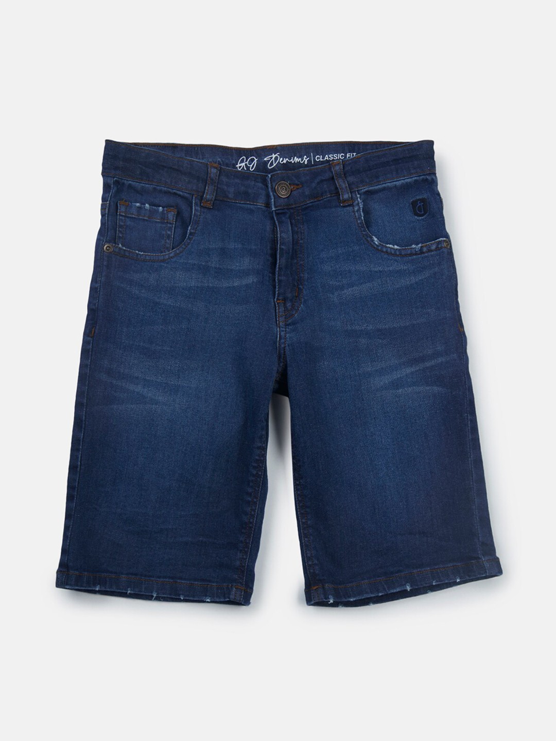 

Gini and Jony Boys Blue Regular Fit Denim Shorts