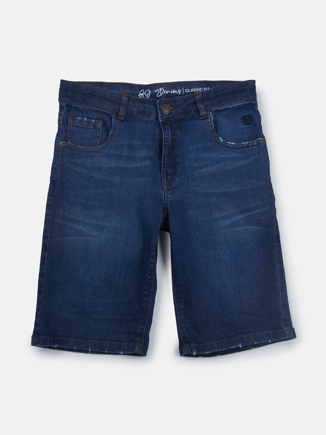 

Gini and Jony Boys Blue Regular Fit Denim Shorts
