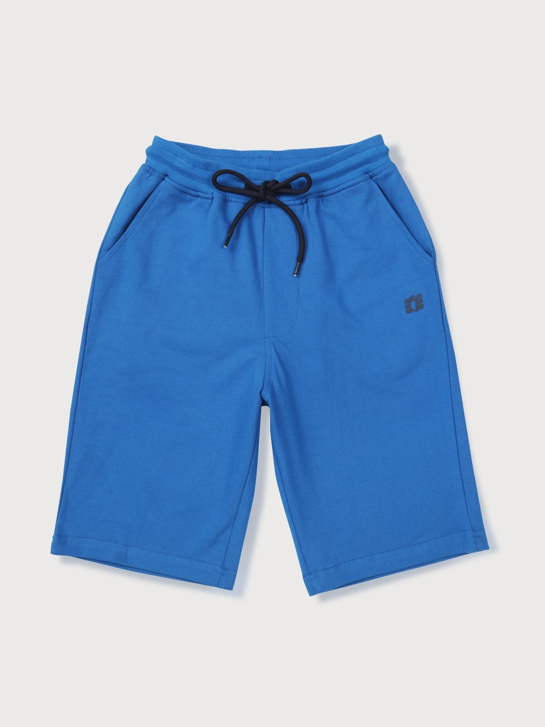 

Gini and Jony Boys Blue Solid Regular Shorts