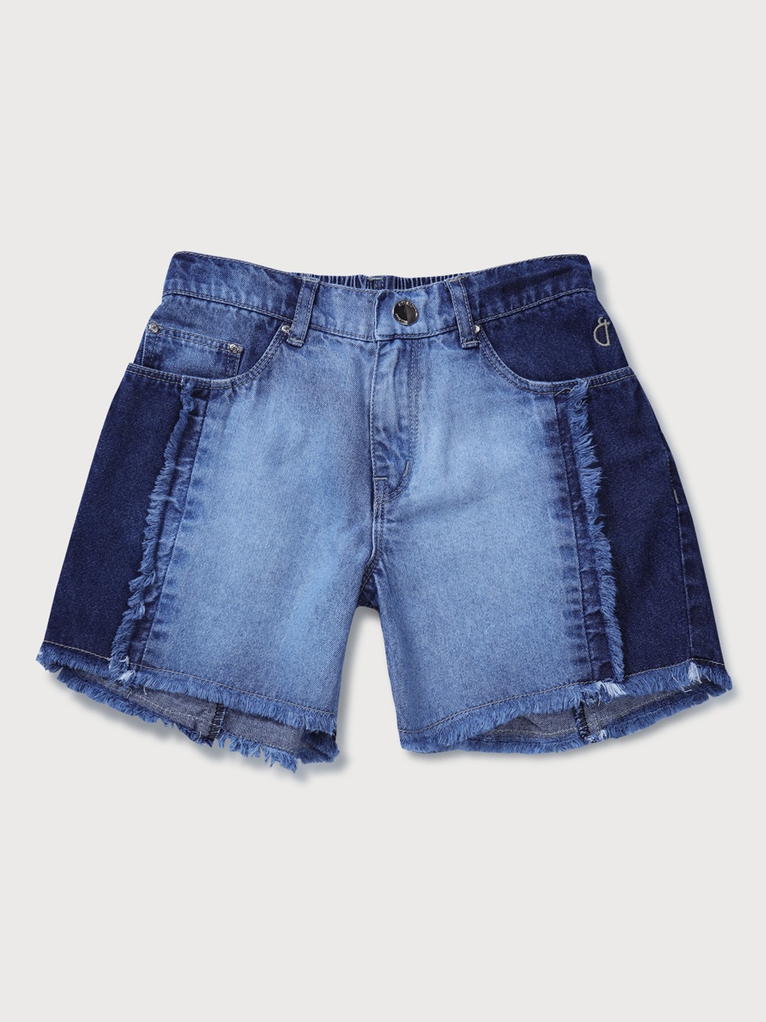 

Gini and Jony Girls Blue Washed Denim Shorts