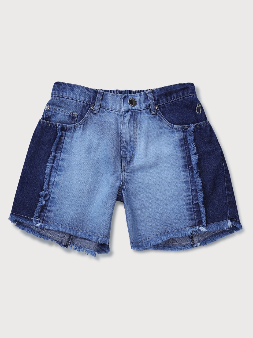 

Gini and Jony Girls Blue Washed Denim Shorts