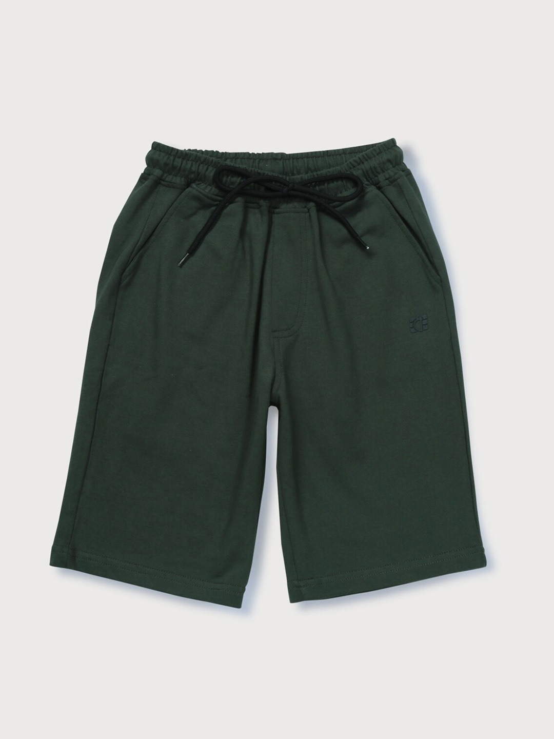 

Gini and Jony Boys Green Cotton Shorts