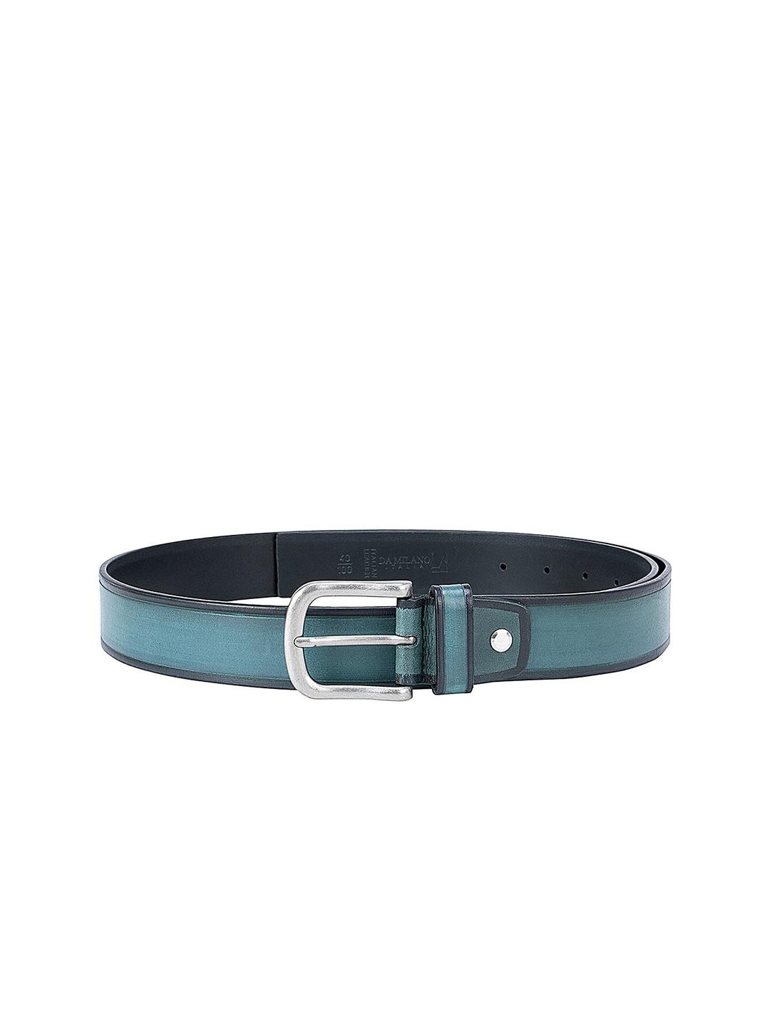 

Da Milano Men Green Leather Belt