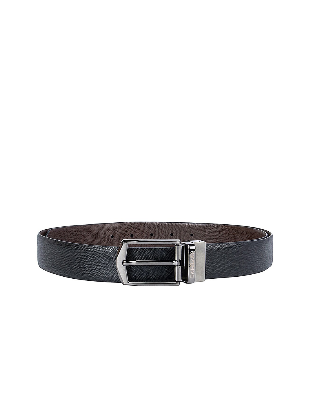 

Da Milano Men Black Leather Belt